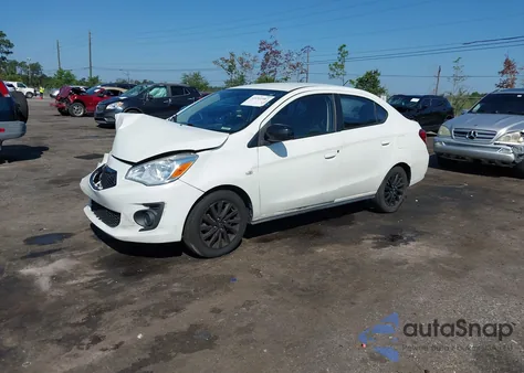 2020 Mitsubishi Mirage G4 Le из США, поврежденный, VIN ML32F4FJ1LHF07015